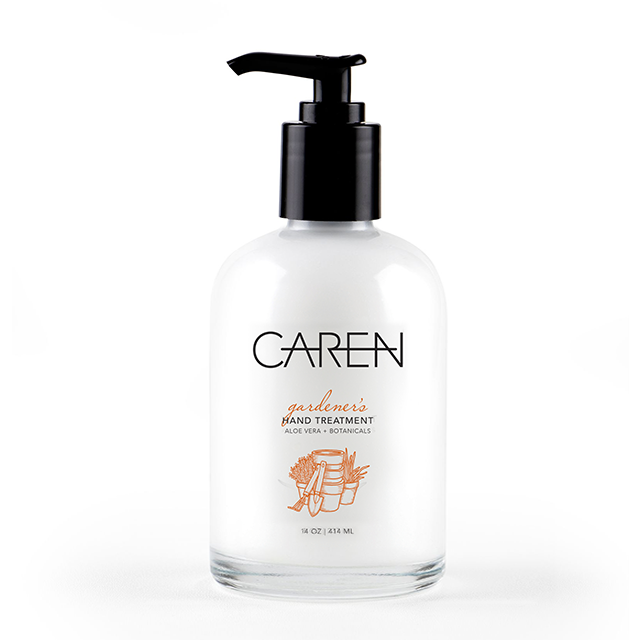 Caren Hand Treatment - Gardener's - 14 oz Glass Bottle