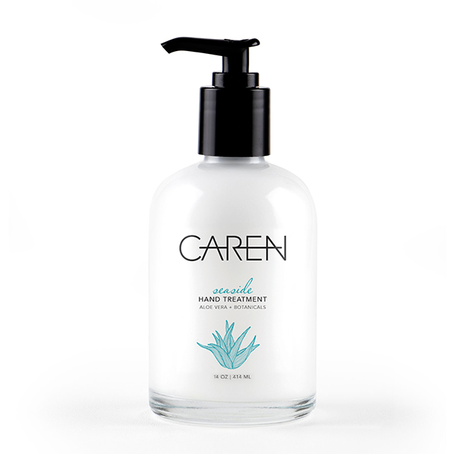 Caren Hand Treatment - Seaside - 14 oz Glass Bottle