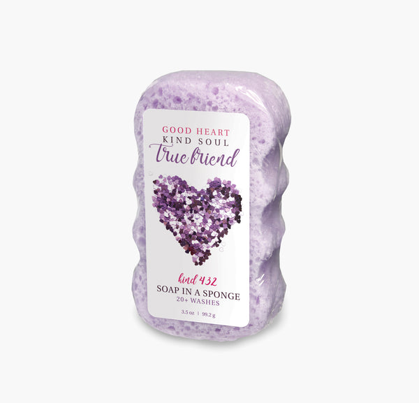 Caren Original Shower Soap Heart Sponge, Sweet Sugar - 2.75 oz – To The  Nines Manitowish Waters