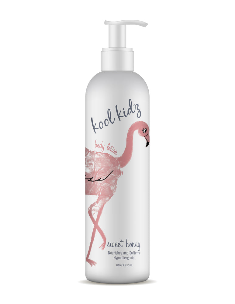 Kool Kidz Hand & Body Lotion Sweet Honey - 8 oz Flamingo