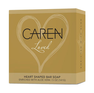 Loved Heart Shaped Bar Soap - 5 oz