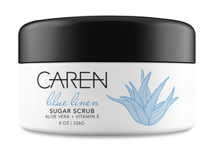 Sugar Scrub - Blue Linen - 8 oz