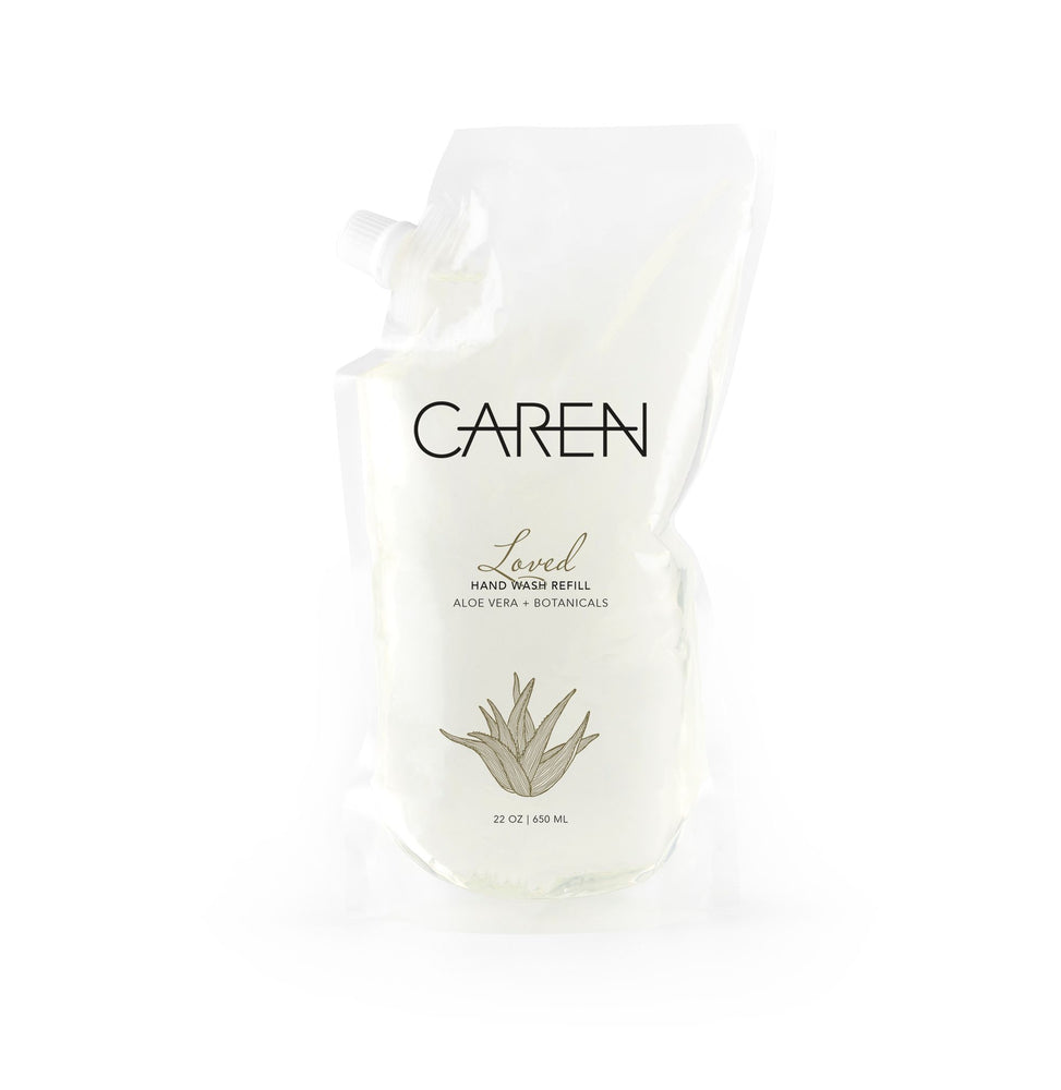 Caren Hand Wash -  Loved - 22 oz Refillable Pouch