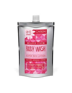 Caren Body Wash | Pretty | Pink 3 oz Pouch