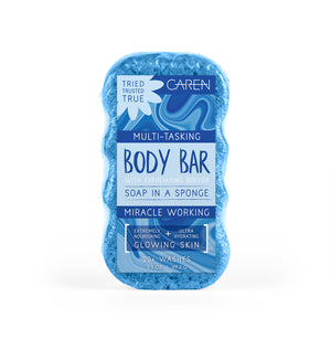 Caren Body Bar Sponge | Blue Linen | Blue