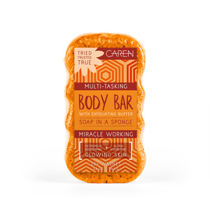 Caren Body Bar Sponge | Dazzle | Orange