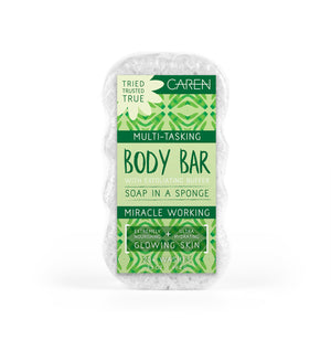 Caren Body Bar Sponge | Pearl | White