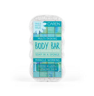 Caren Body Bar Sponge | Seaside | White