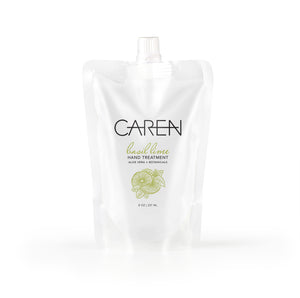 Caren Hand Treatment - Basil Lime - 8 oz Refillable Pouch