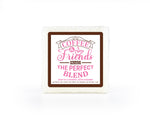 Caren Soap Sponge | LOVE Coffee | Espresso Scent Square