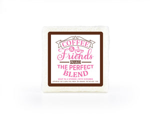 Caren Soap Sponge | The Perfect Blend| Espresso Scent Square