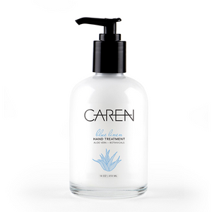 Caren Hand Treatment - Blue Linen - 14 oz Glass Bottle Case