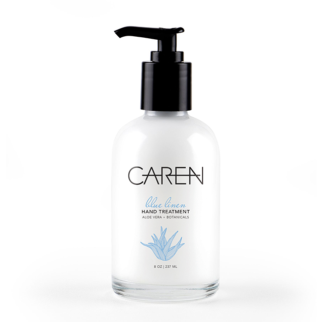 Caren Hand Treatment - Blue Linen - 8 oz Refill Pouch
