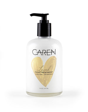 Caren Hand Treatment - Loved - 14 oz Glass Bottle