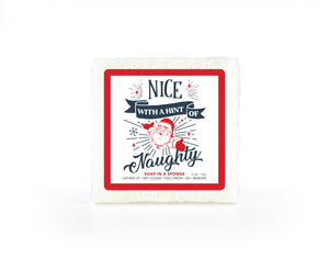 Caren Soap Sponge | Nice with a Hint of Naughty | Seaside