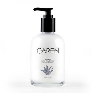Caren Hand Treatment - Navy - 14 oz Glass Bottle