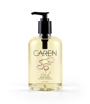 Caren Hand Wash - Pearl - 14 oz Glass Bottle