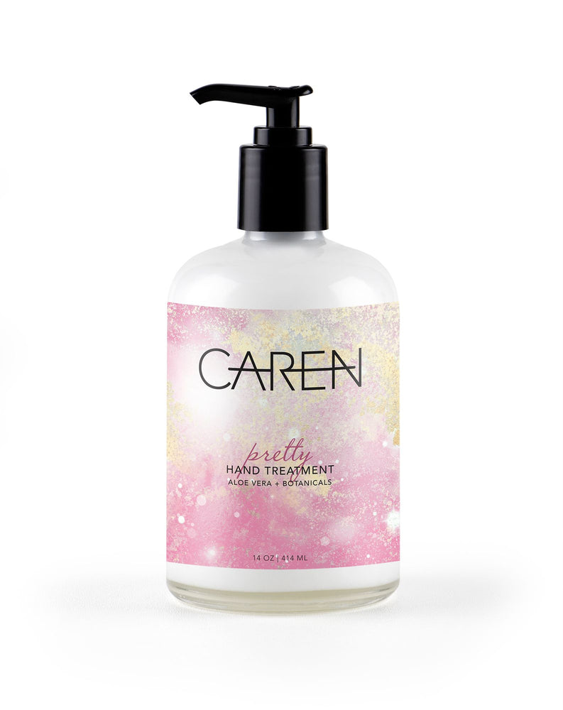 Caren Hand Treatment - Pretty - 14 oz Glass Bottle