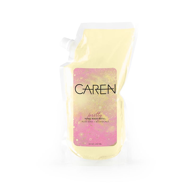 Caren Hand Wash - Pretty - 22 oz Refillable Pouch