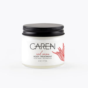 Caren Body Treatment - Red Cocoa - 6 oz Glass Jar Case