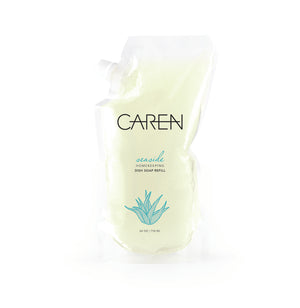 Caren Dish Soap - Seaside - 21 oz Refillable Pouch