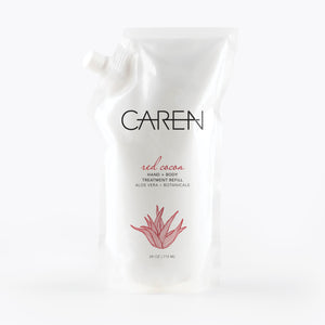 
            
                Load image into Gallery viewer, Caren Hand Treatment - Red Cocoa - 22 oz Refillable Pouch
            
        
