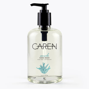Caren Hand Wash - Seaside - 14 oz Glass Bottle