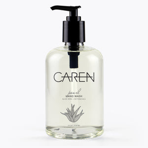 Caren Hand Wash - Pearl - 14 oz Glass Bottle