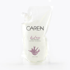 Caren Hand Wash - Kind432 - 24 oz Refillable Pouch Case