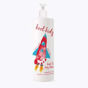 Kool Kidz Hand & Body Lotion Sweet Honey - 16 oz Rocket Ship Case