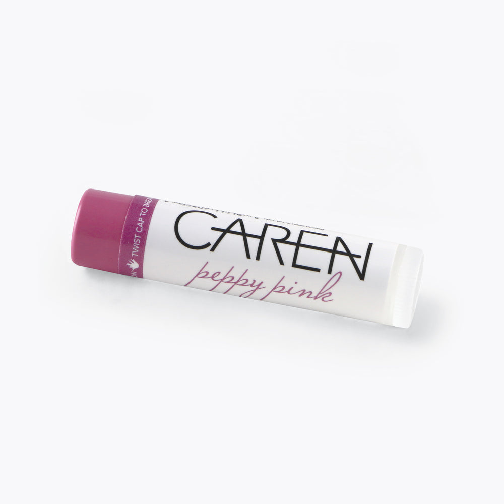 Caren Tinted Lip Treatment - Peppy Pink Case