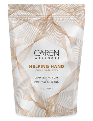 WELLNESS - Caren HELPING HAND Dead Sea Salt Soak - 16 oz.