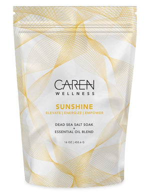 WELLNESS - Caren SUNSHINE Dead Sea Salt Soak - 16 oz.