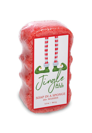 JINGLE ALL THE WAY Shower Sponge