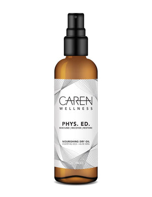 
            
                Load image into Gallery viewer, WELLNESS - Caren PHYS. ED. Nourishing Dry Oil - 4 oz.
            
        